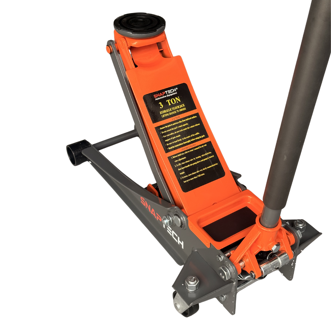 Snaptech 3 Ton Trolley Jack + Trestles